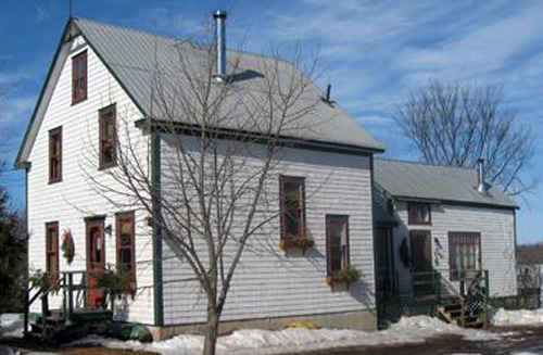 The familiar Hector House on Front Street, Gagetown